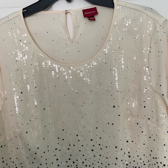 Blouse sequin - Picture 3 of 5